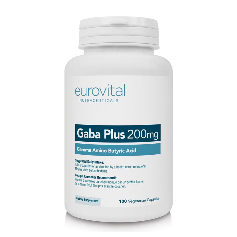 Габа (GABA PLUS) 100 капсули / 30-50 дни | Eurovital
