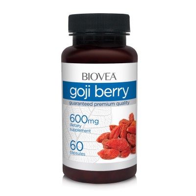 Goji Berry 600 мг 60 капсули | Biovea Мощен антиоксидант Стимулира имунната система и се бору срещу вредното въздействие от свободните радикали Предпазва организма Ви от развитие на автоимунни заболявани Goji Berry 600 мг 60 капсули | Biovea Мощен антиокс