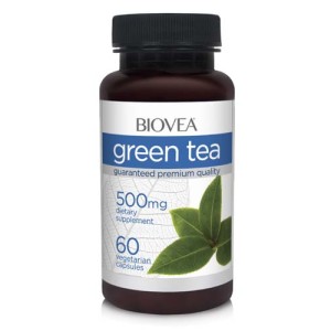 Green Tea 500 мг 60 вегетариански капсули | Biovea