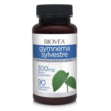 Gymnema Sylvestre 300 мг 90 веге капсули | Biovea Помага за контрол на кръвната захар Потиска  желанието за сладки храни Контролира телесното тегло Гимнема Силвестре 300 мг капсули е на супер цена от Gymnema Sylvestre 300 мг 90 веге капсули | Biovea Помаг