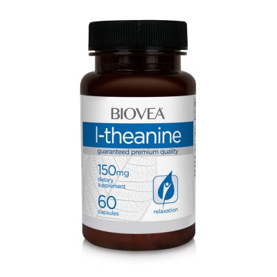 L-Theanine 150 мг 60 капсули | Biovea За непробудни дълги и спокойни нощи Действа благоприятно върху мозъчната функция Действа релаксиращо на тялото Ви L-Теанин 150 мг на капсули е на топ цена от Biovea L-Theanine 150 мг 60 капсули | Biovea За непробудни 