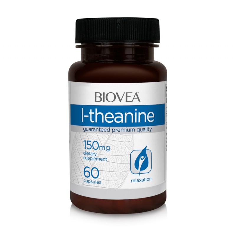 L-Theanine 150 мг 60 капсули | Biovea