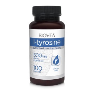 L-Tyrosine 500 мг 100 капсули | Biovea