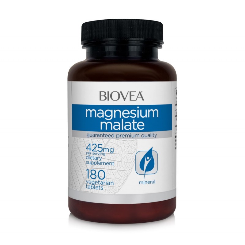 Magnesium Malate 425 мг 180 веге таблетки | Biovea