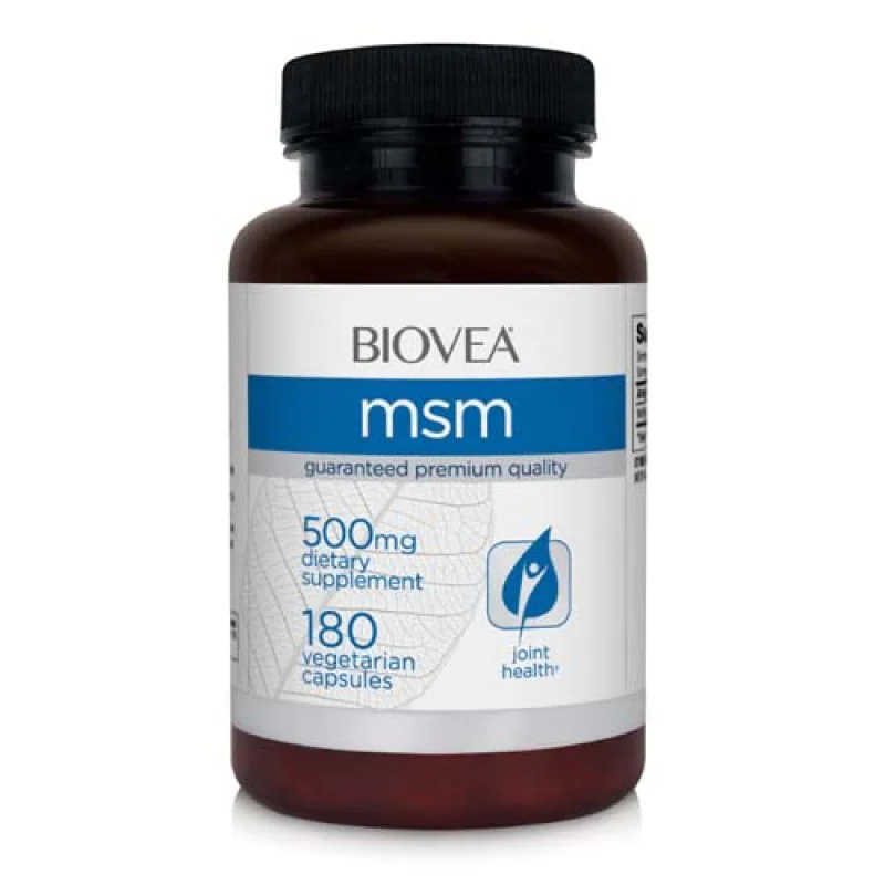 MSM 500 мг 180 вегетариански капсули | Biovea MSM 500 мг 180 вегетариански капсули | BioveaЗа здравето на мускулите и ставите
Увеличава енергията, бдителността, умственото спокойствие и концентрация
Стимулира имунната функция
Подобрява косата MSM 500 мг 180 вегетариански капсули | Biovea За здравето на мускулите и ставите Увеличава енергията, бдителността, умственото спокойствие и концентрация Стимулира имунната функция Подобрява коса MSM 500 мг 180 вегетариански капсули | Biovea За здравето н