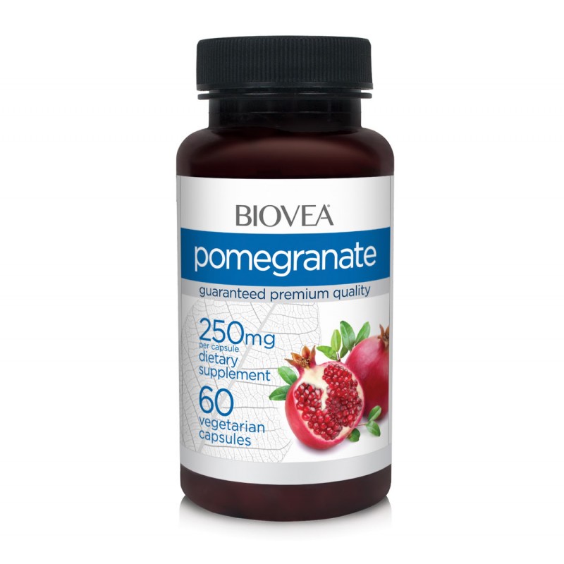 Pomegranate 250 мг 60 вегетариански капсули | Biovea