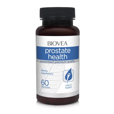 Prostate Health 60 капсули | Biovea Включени витаминни вещества за подпомагане здравословното състояние на простатната жлеза Срещу простатит и други възпалителни заболявания на простата Подобрява синтеза Prostate Health 60 капсули | Biovea Включени витами