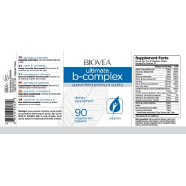 Ultimate B Cоmplex 500 mg 90 Tablets Biovea