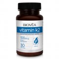 Витамин К2 100 мкг 30 капсули | Biovea