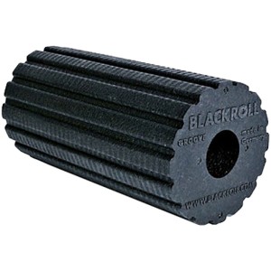 Blackroll® Groove | Фоумролер с релефна повърхност - Черен 30 x 15 cm | Blackroll
