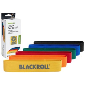 Loop Band Set 6 | Комплект от 6 къси тренировъчни ластика - 6 бр. | Blackroll Loop Band Set 6 | Комплект от 6 къси тренировъчни ластика - 6 бр. | Blackroll