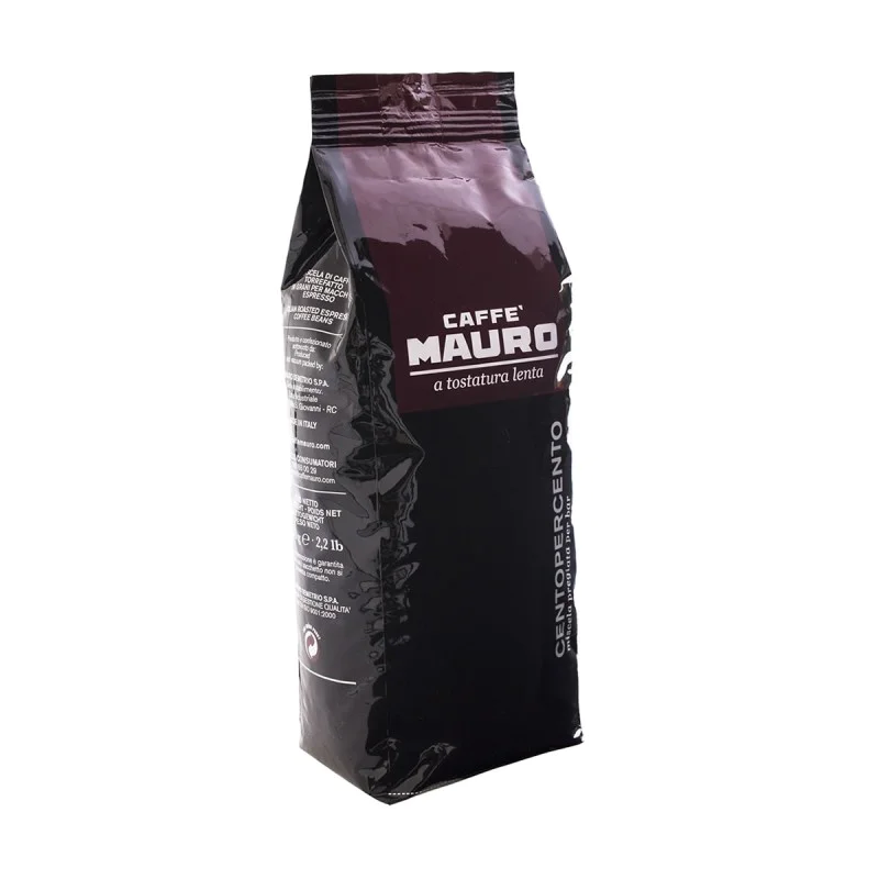 Caffe Mauro Centopercento 100% арабика 1кг Кафе на зърна Caffe Mauro Centopercento 100% арабика 1кг Кафе на зърнаКакво е Caffe Mauro? Caffe Mauro Centopercento 100% арабика 1кг Кафе на зърна Какво е Caffe Mauro? Специализирана работа, иновативност и традиционализъм са основните елементи, в които се усъвършенства марката Caffe Mauro. Непрекъс Caffe Mauro Centopercento 100% арабика 1кг Ка