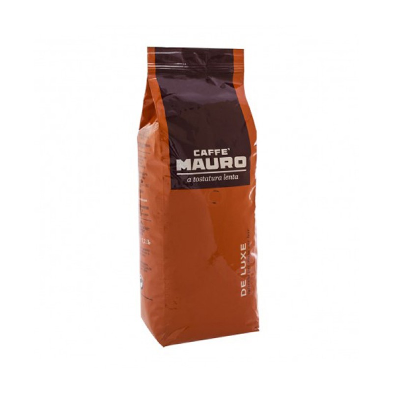 Caffe Mauro De Luxe 70% арабика 1кг Кафе на зърна