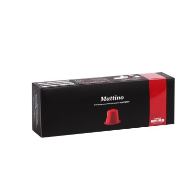 Caffe Mauro Mattino 10 бр Nespresso Кафе на капсули Какво знаем за Caffe Mauro? Кафе Mauro световноизвестна компания – водещ производител на качествени кафени продукти, една от малкото запазили технологията н Caffe Mauro Mattino 10 бр Nespresso Кафе на ка