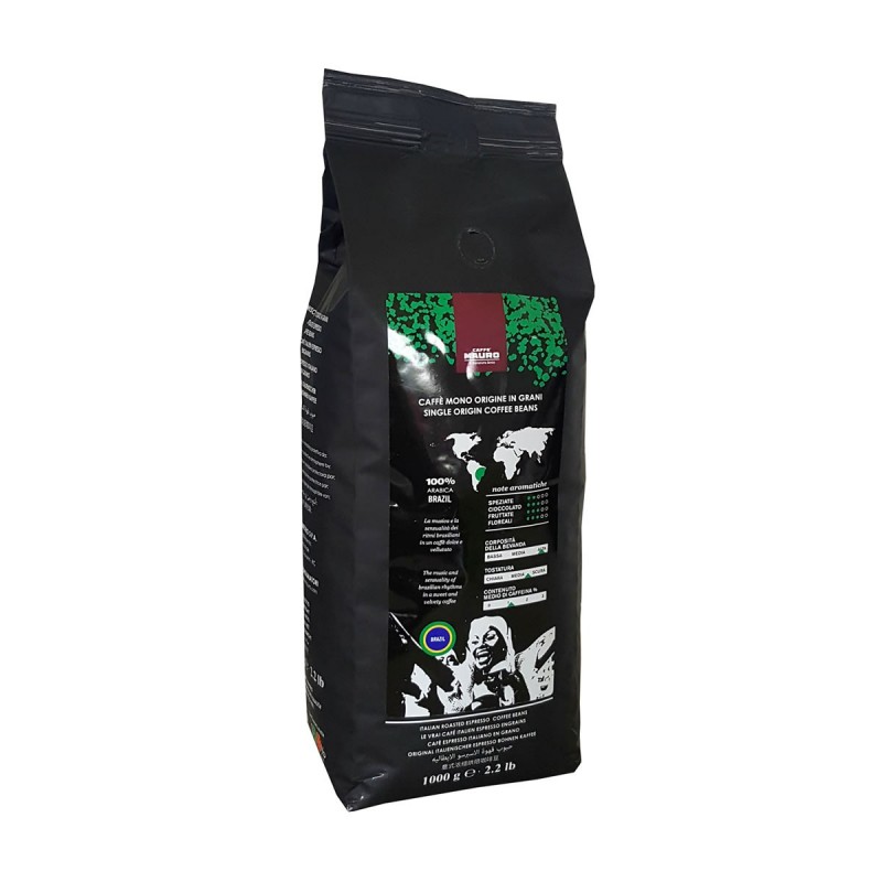 Caffe Mauro Single Origin Brazil 1 кг Кафе на зърна
