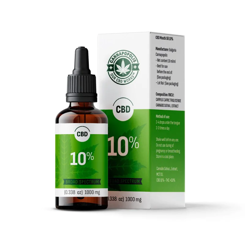 CBD Oil 10% 10 мл | Cannapopolis