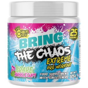 Bring the Chaos V2 | Extreme Pre-Workout - Grape Bubblegum 325 г | Chaos Crew