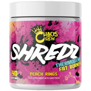 Shredz | Thermogenic Fat Burner Powder - Малина 252 г | Chaos Crew