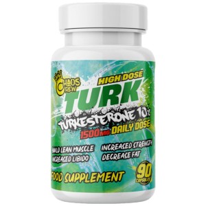 Turk 1500 mg | Turkesterone Extract 10% - 90 капсули | Chaos Crew