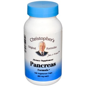 Pancreas Formula 460 mg 100 Veggie Caps Christopher's Original Formulas Pancreas Formula 460 mg 100 Veggie Caps Christopher's Original Formulas