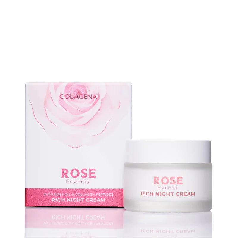 Rose Essential Rich Night Cream 50 мл | Collagena Rose Essential Rich Night Cream 50 мл | Collagena