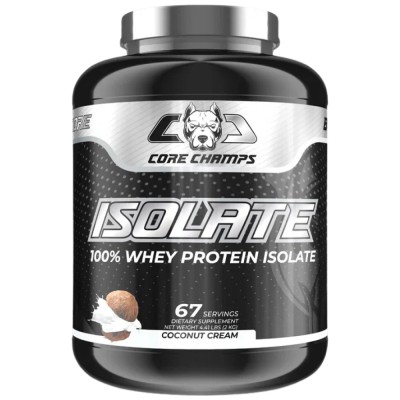 100% Whey Isolate - Кокосово мляко 2000 г | Core Champs by Kai Greene