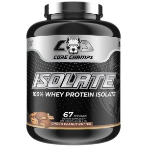 100% Whey Isolate - Фъстъчено масло 2000 г | Core Champs by Kai Greene