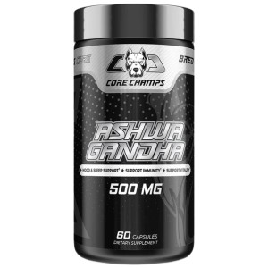 Ashwagandha 500 mg - 60 капсули | Core Champs by Kai Greene