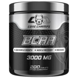 BCAA Tabs 3000 mg - 200 Таблетки | Core Champs by Kai Greene