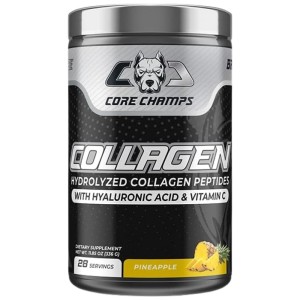 Collagen | with Hyaluronic Acid & Vitamin C - Ананас 336 г | Core Champs by Kai Greene