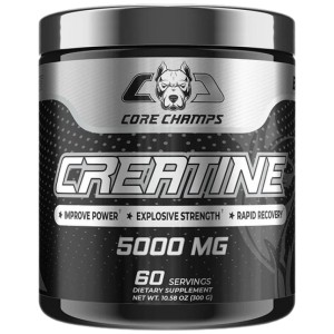 Creatine Monohydrate 5000 mg - Неовкусен 300 г | Core Champs by Kai Greene Creatine Monohydrate 5000 mg - Неовкусен 300 г | Core Champs by Kai Greene