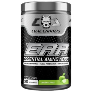 EAA Powder | Flavoured - Зелена ябълка 405 г | Core Champs by Kai Greene