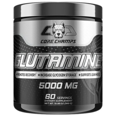 Glutamine Powder - 300 г | Core Champs by Kai Greene