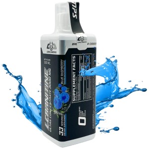 L-Carnitine Liquid 3000 mg - Синя малина 500 мл | Core Champs by Kai Greene