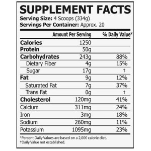 Mass Gainer | High Calorie Gainer - Банан 6800 г | Core Champs by Kai Greene Mass Gainer | High Calorie Gainer - Банан 6800 г | Core Champs by Kai Greene
