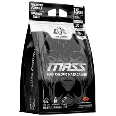 Mass Gainer | High Calorie Gainer - Ягода 6800 г | Core Champs by Kai Greene