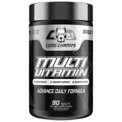 Multivitamin | Advance Daily Formula - 90 Таблетки | Core Champs by Kai Greene