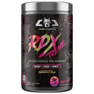 RDX Extreme | Intense Energy Pre-Workout - Vice City 441 г | Core Champs by Kai Greene
