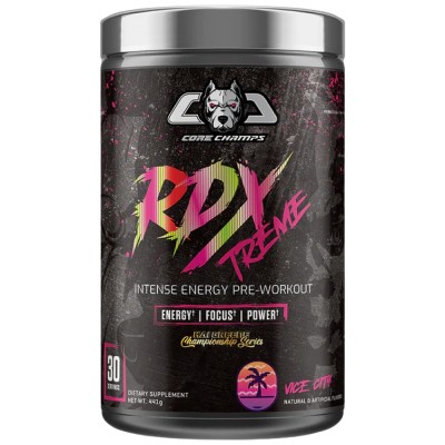 RDX Extreme | Intense Energy Pre-Workout - Vice City 441 г | Core Champs by Kai Greene
