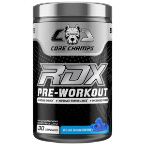 RDX Pre-Workout - Синя малина 420 г | Core Champs by Kai Greene
