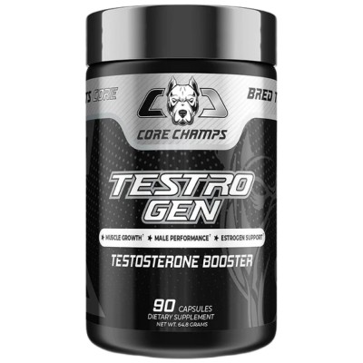 Testro Gen | The Ultimate Testosterone Booster - 90 капсули | Core Champs by Kai Greene Testro Gen | The Ultimate Testosterone Booster - 90 капсули | Core Champs by Kai Greene