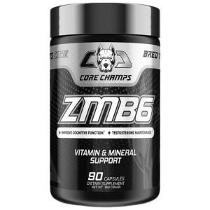 ZMB6 | Zinc, Magnesium & B6 - 90 капсули | Core Champs by Kai Greene
