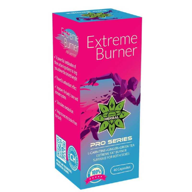 Extreme Burner 40 капсули | Cvetita Herbal