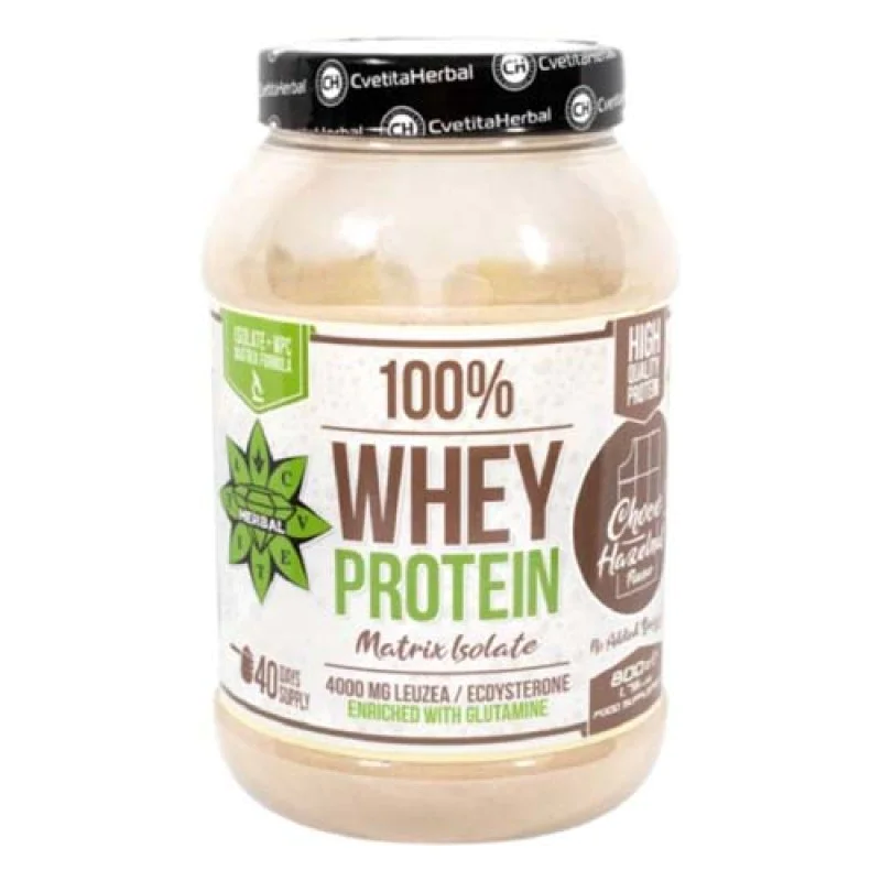 100% Whey Protein Matrix Isolate 800 гр | Cvetita Herbal 100% Whey Protein Matrix Isolate 800 гр | Cvetita HerbalЕфективно подпомага растежа на мускулите
Предпазва от катаболизъм мускулите
Подпомага възстановяването
Енергизира и тонизира тяло 100% Whey Protein Matrix Isolate 800 гр | Cvetita Herbal Ефективно подпомага растежа на мускулите Предпазва от катаболизъм мускулите Подпомага възстановяването Енергизира и тонизира тялото Предлага се в 100% Whey Protein Matrix Isolate 800 гр | Cvetita He