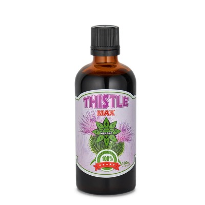 Thistle Max - екстракт от бял трън 100 мл Цветита Хербал Помага за детоксикация на черния дроб При проблеми с жлъчката Има тонизиращо действие Thistle Max - екстракт от бял трън 100 ml от Цветита Херб Thistle Max - екстракт от бял трън 100 мл Цветита Херб
