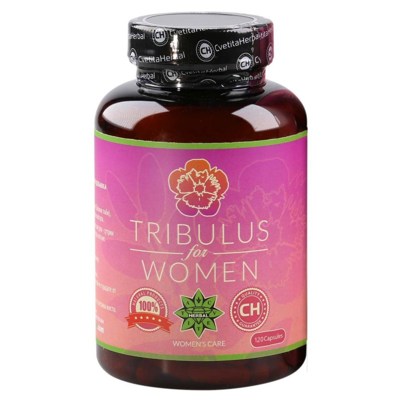 Tribulus For Women 120 капсули | Cvetita Herbal