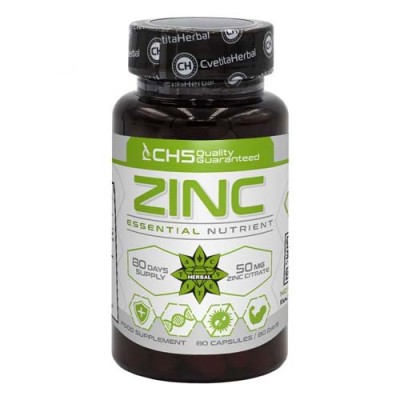 Zinc 50 мг цинков цитрат 80 капсули | Cvetita Herbal Zinc 50 мг цинков цитрат 80 капсули | Cvetita HerbalПодобрява когнитивните умения
Подобрява плодовитостта и сексуалните функции
Укрепва структурата на косата, кожата и ноктите
Елемент от те Zinc 50 мг цинков цитрат 80 капсули | Cvetita Herbal Подобрява когнитивните умения Подобрява плодовитостта и сексуалните функции Укрепва структурата на косата, кожата и ноктите Елемент от терапията срещу а Zinc 50 мг цинков цитрат 80 капсули | Cvetita Her