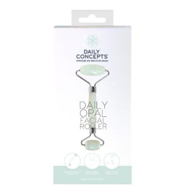 Daily Opal Facial Roller | Daily Concepts Масажор за лицето, слепоочията и около очите Спомага за изглаждането и изсветляването на лицето Насърчава релаксацията Оказва положително действие при фини бр Daily Opal Facial Roller | Daily Concepts Масажор за л