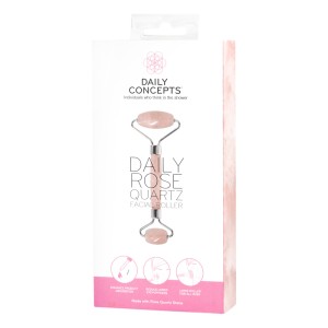 Daily Rose Quartz Facial Roller | Daily Concepts