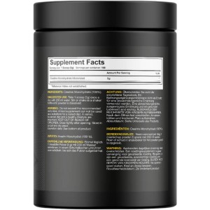 Creatine Monohydrate | Ultra Pure And Micronized - Неовкусен 500 г | Dedicated Nutrition